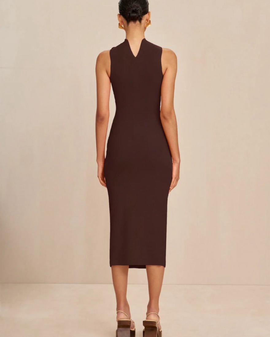 ワンピース CULT GAIA Woman Dress Brown KD3588YO2777 908 Cult Gaia Serita Dress Brown Sz M $559 | eBay