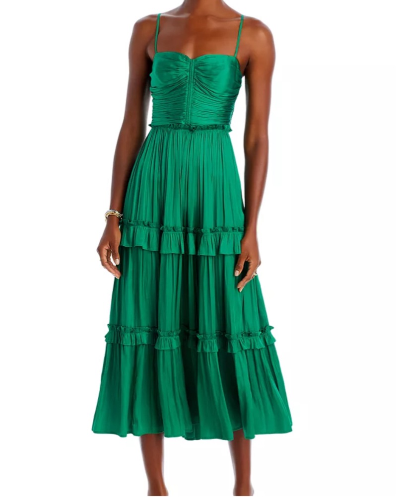 aqua ruched top midi dress blair.bergman on LTK