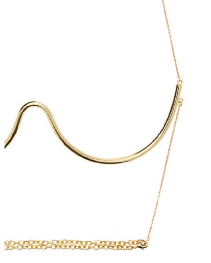 アクセサリー ASHA BRALETTE CHAIN-GOLD Cult Gaia Asha Bralette Chain - Gold by Cult Gaia - Pickle
