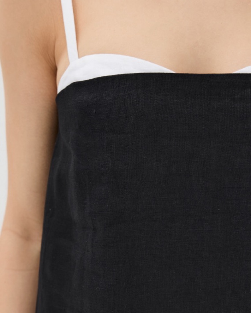 rails white linen dress Rails Jasmine l/s linen dress in White Lace Detail – manhattan casuals