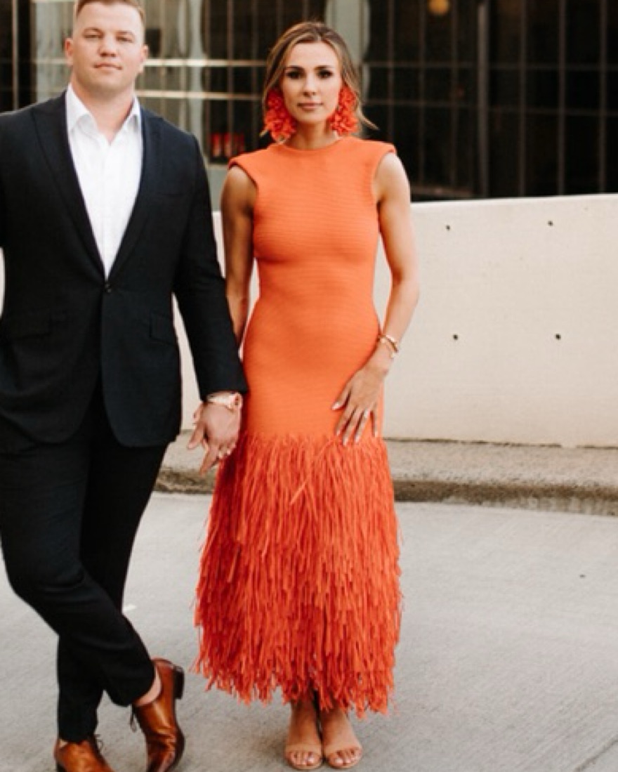 AJE Rushes Midi Dress by Aje - Pickle
