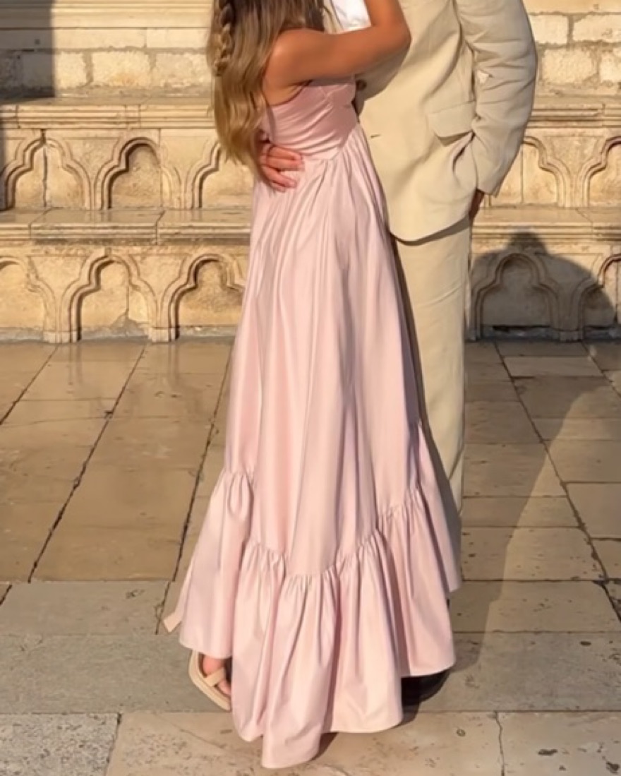 Anna October Snowdrop Gown In Rose by Anna October - Pickle