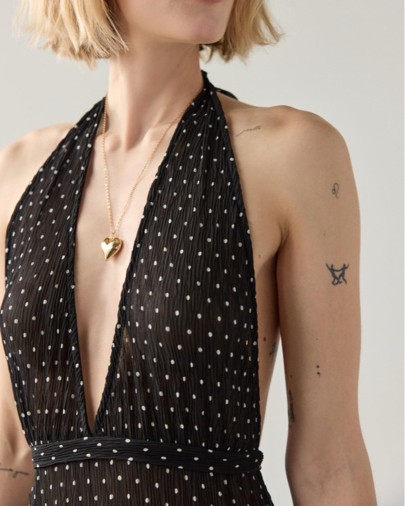 Lioness Polka Dot Dress by Lioness - Pickle
