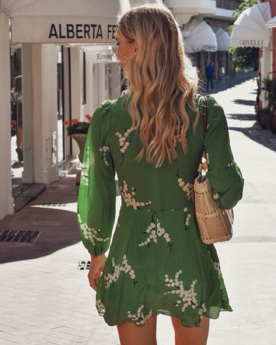 realisation par kate dress green Summer Loving Realisation Par Kate Green Dress Realisation Par Kate Dress  Realisation Par Summer