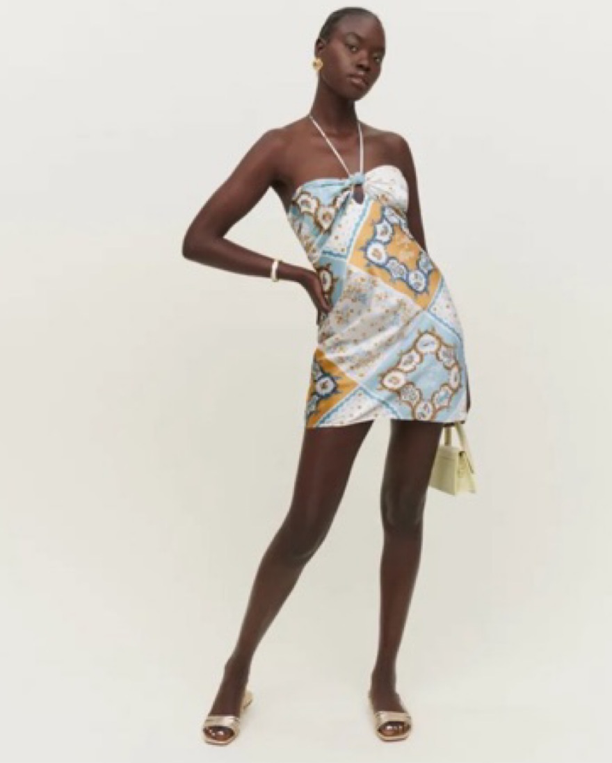 reformation sorrentine silk dress reformation sorrentine silk dress