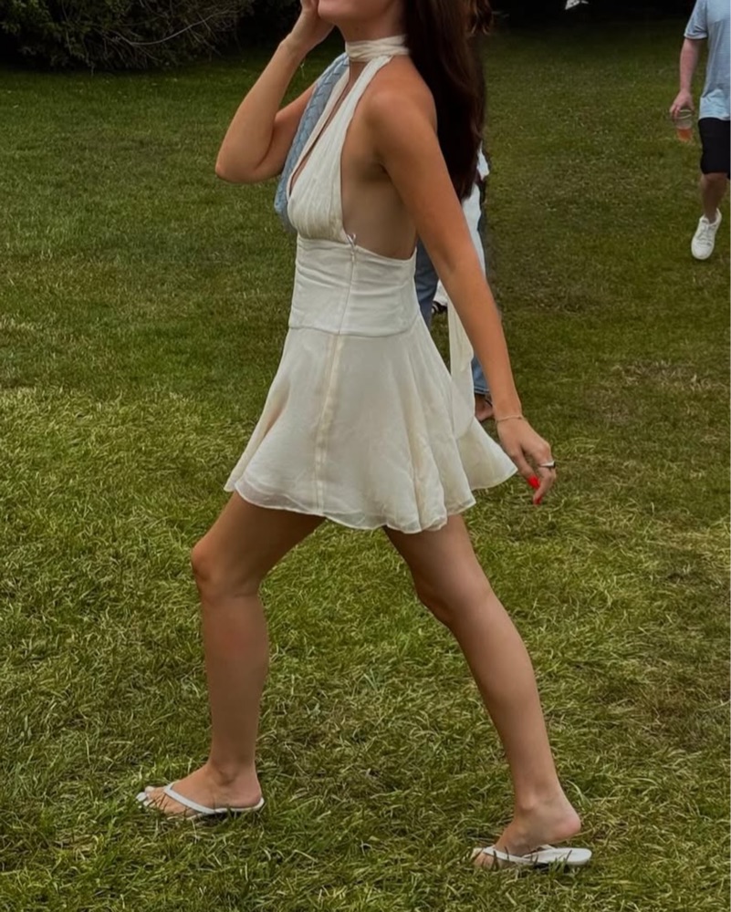 mini white spaghetti strap dress Easy To Love Mini Dress | White | Womens