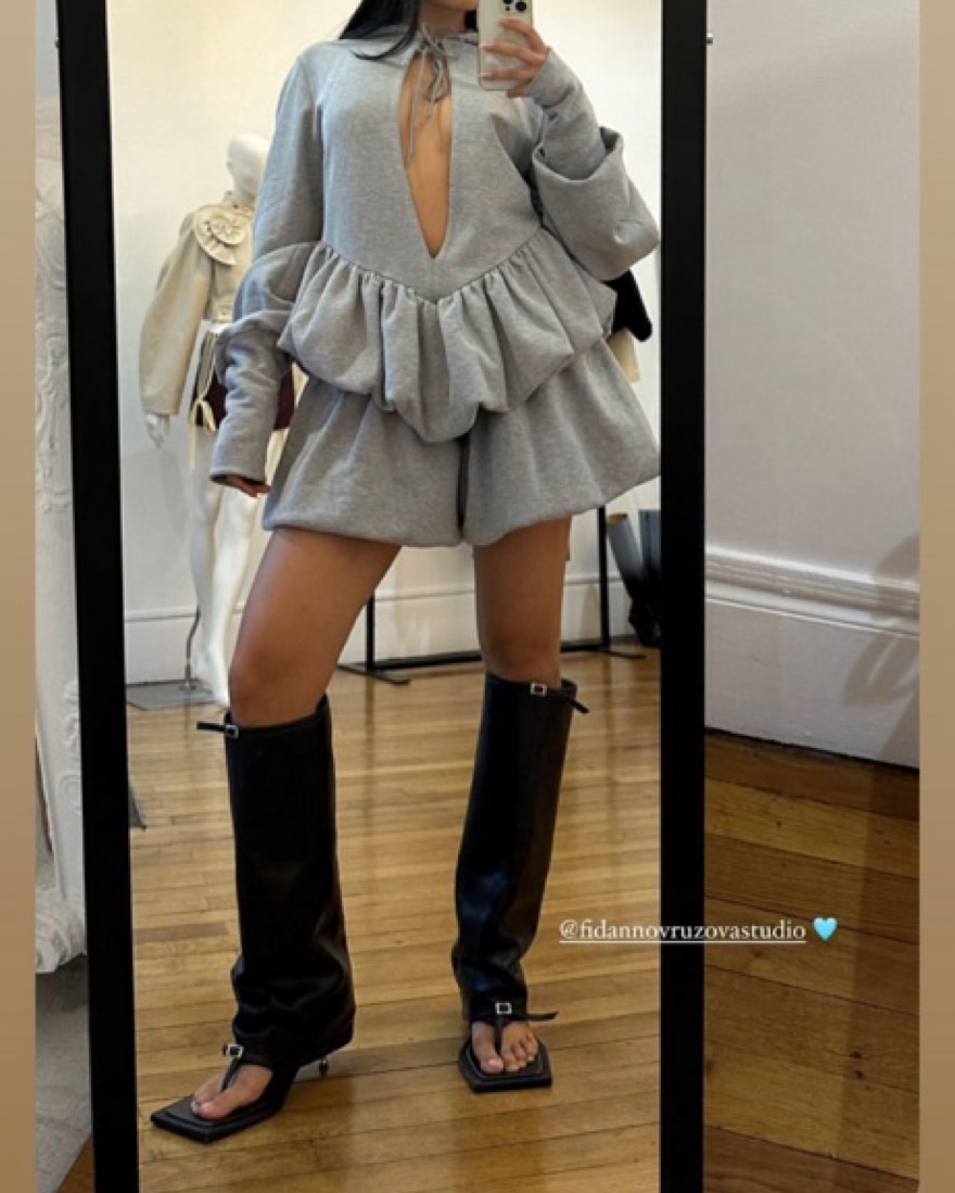 Fidan Novruzova Kaia Thong Boots Size 39 | Pickle Fidan Novruzova Kaia Thong Boots Size 39 | Pickle