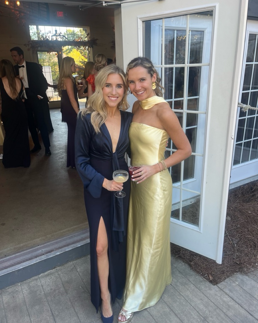 yellow bridesmaid dress with scarf Elsa Butter Yellow Maxi Dress with Neck Scarf S / Yellow