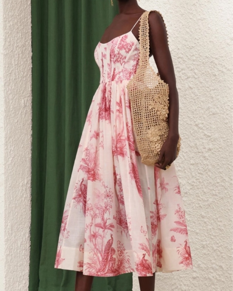 Zimmermann Waverly Corset Dress by Zimmermann - Pickle