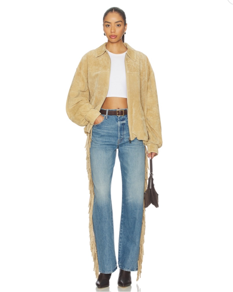 Fringe Jeans by MOTHER - Pickle