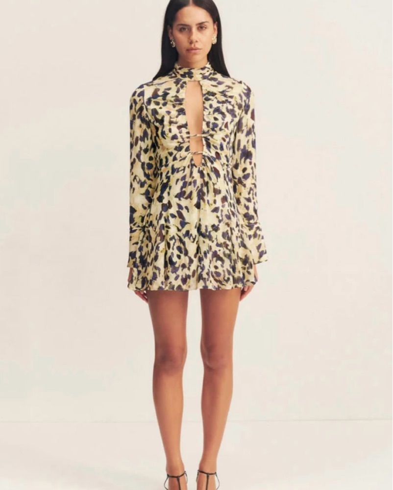 Shona Joy Utopian Print Mini Dress by Shona Joy - Pickle