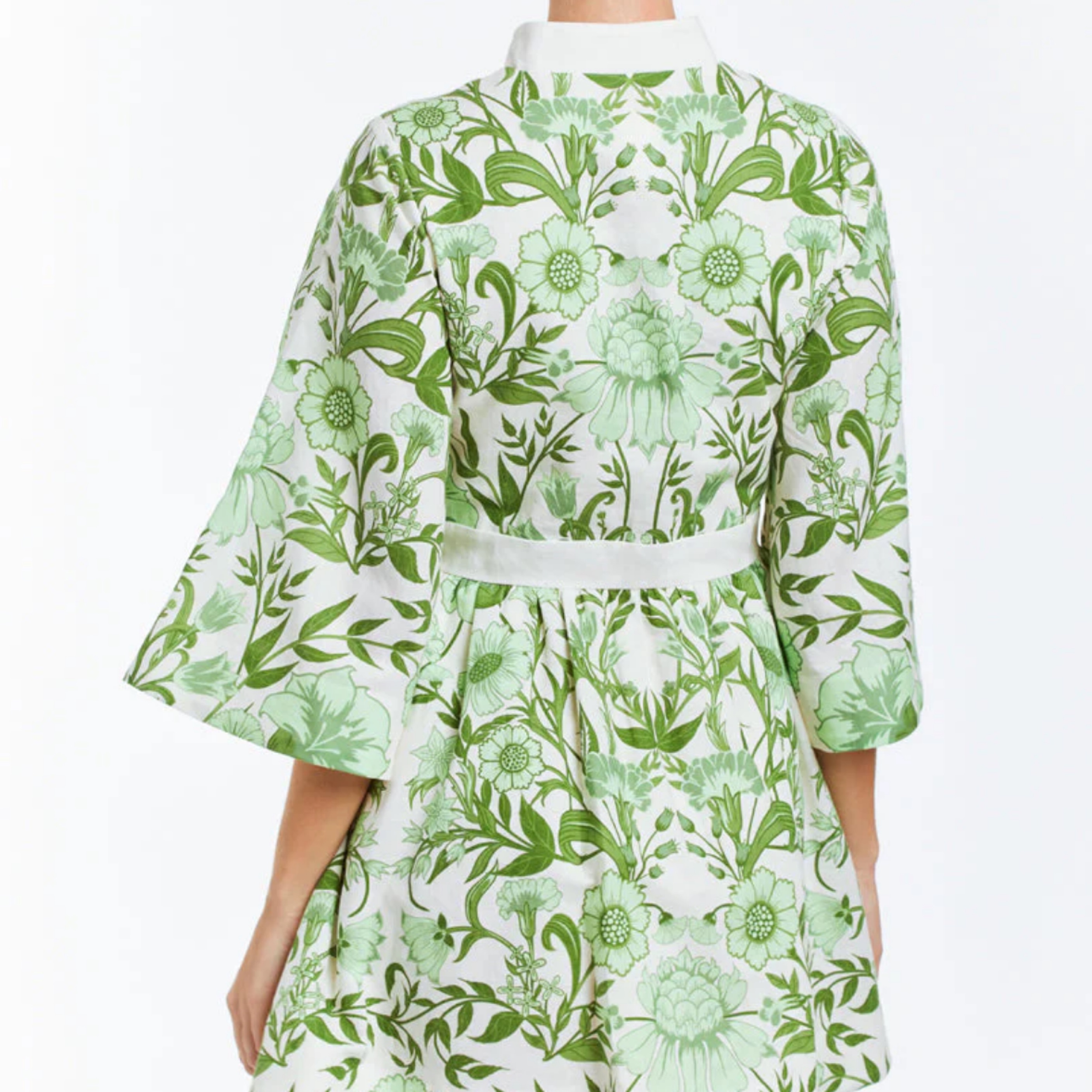 mestiza green dress Mestiza Carmen Mini Dress