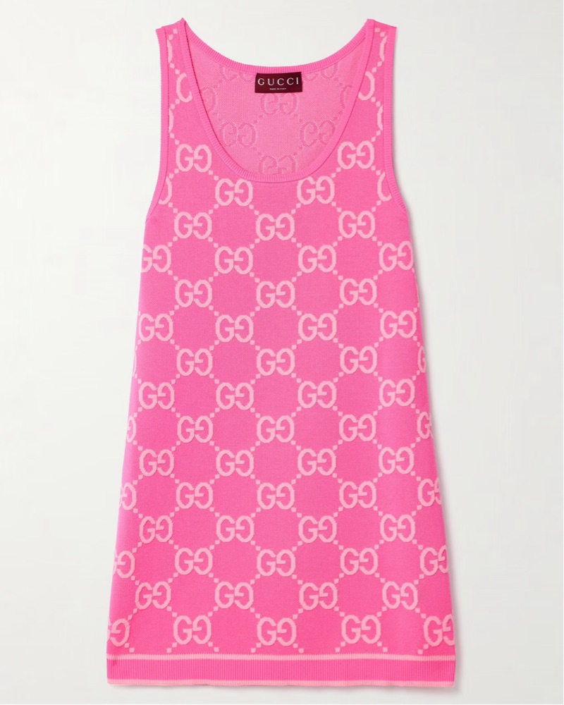 Gucci | Vibrant Pink Mini Dress by Gucci - Pickle