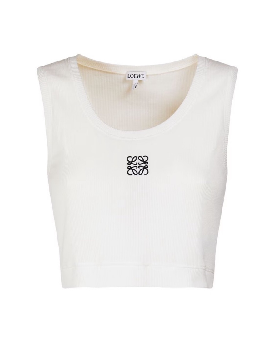 Loewe Anagram Crop Tank by Loewe - Pickle