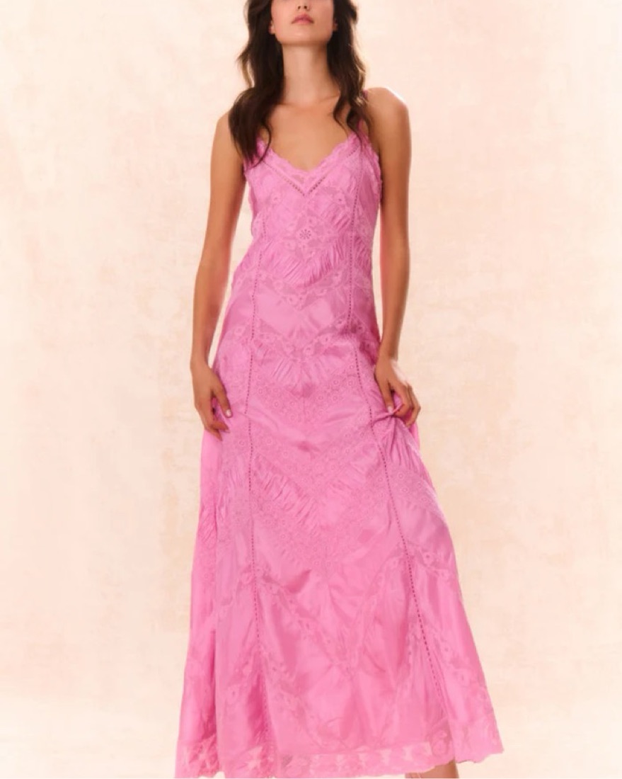 LoveShackFancy Josanne Dress | Pickle
