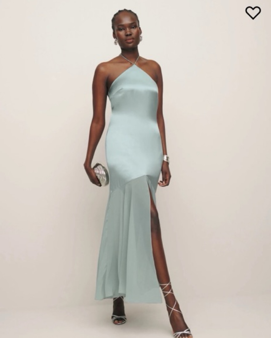 sachin and babi light blue dress Bellasprom High Neck Sleeveless Sheath Wedding Dress Backless With Appliques