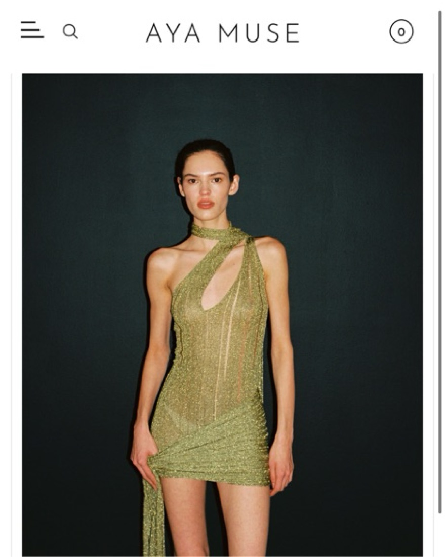 Aya Muse Leia Dress XS by Aya Muse - Pickle