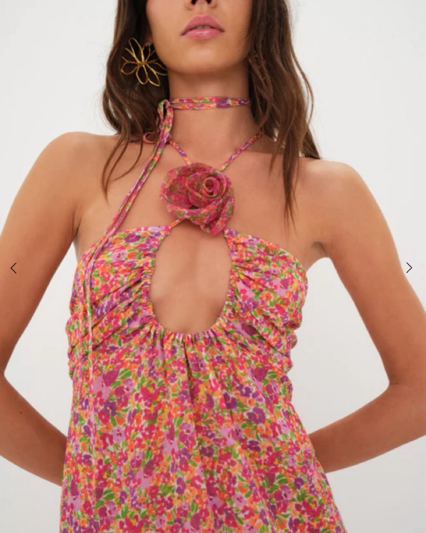 for love and lemons suzette maxi dress For love & Lemons Suzette Maxi Dress by For Love & Lemons