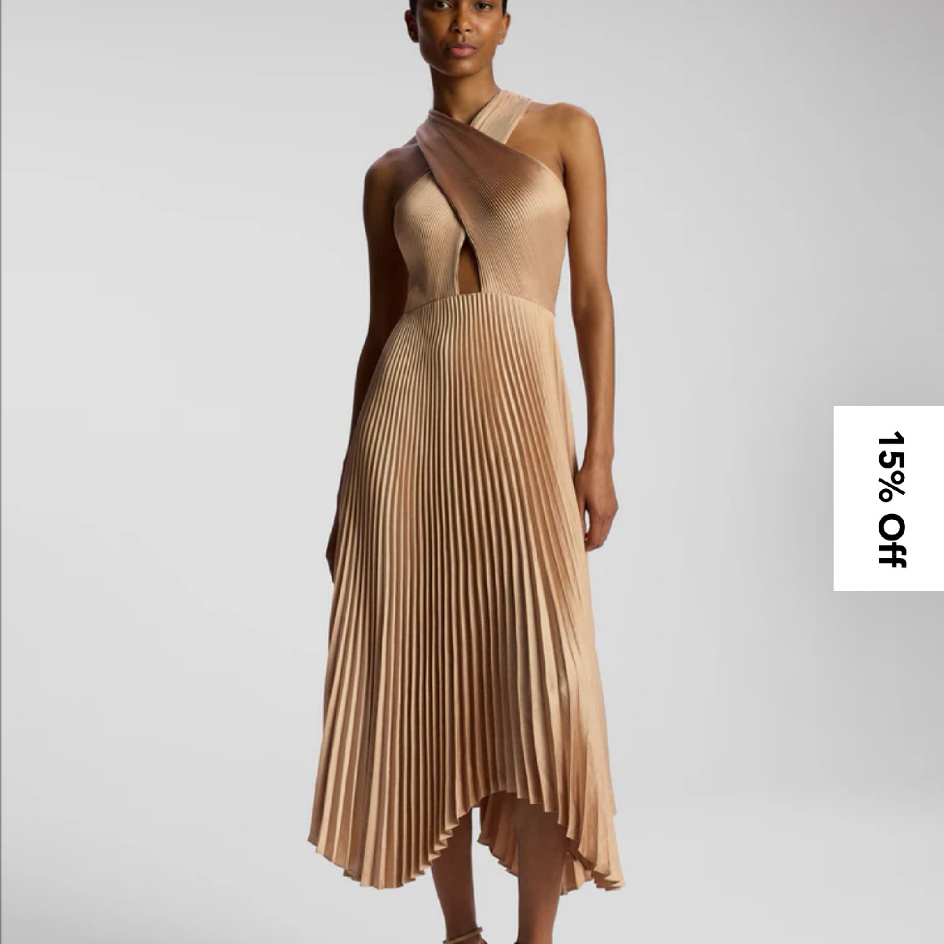 athena pleated dress ATHENA PLEATED V NECK MAXI DRESS