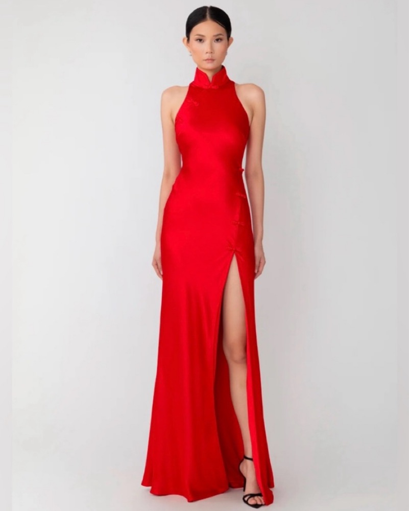 michelle high slit dress Primavera Couture 4513 - Long Sheath Dress main image 0