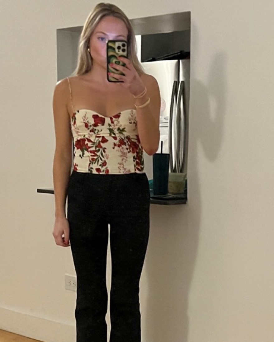 Reformation Liza Top | Pickle