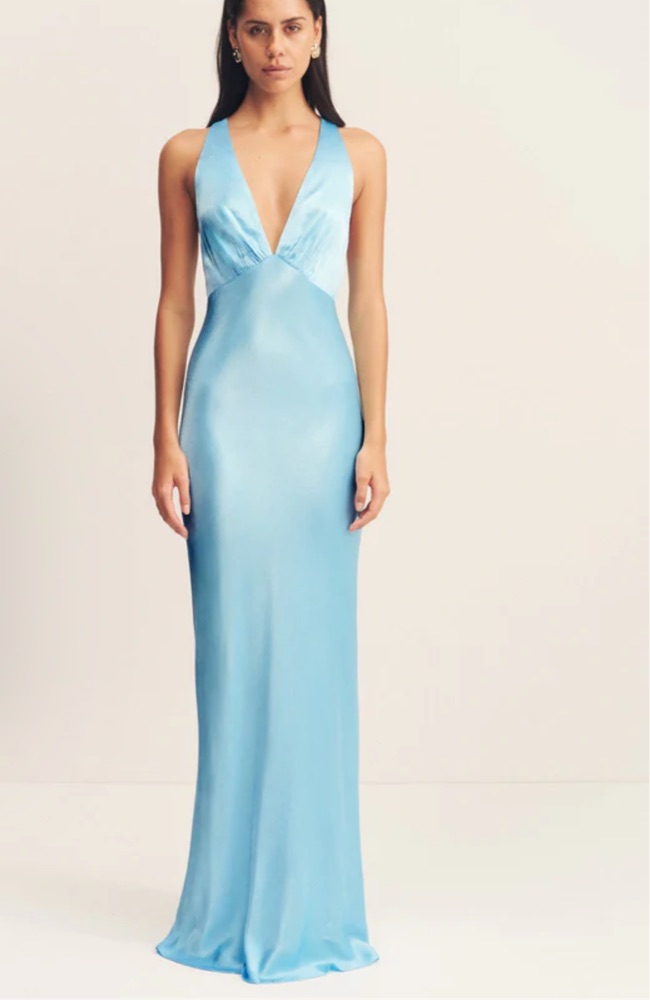 princess polly baby blue dress Rent Shona Joy