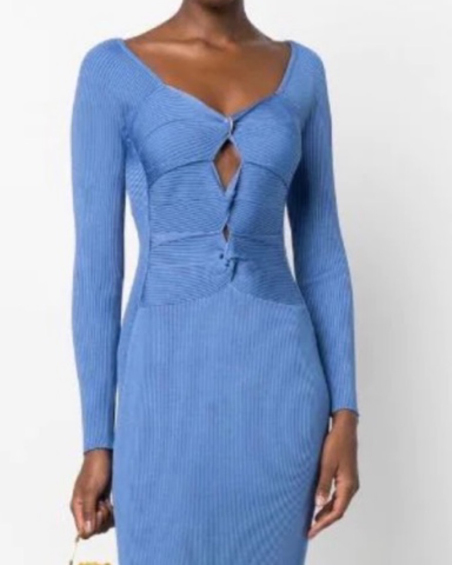 Cult Gaia Melissa Knit Dress by Cult Gaia - Pickle