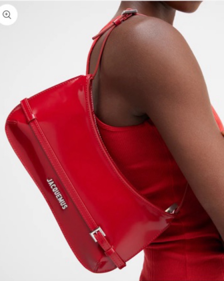 JACQUEMUS LE BISOU RED SHOULDER BAG | Pickle