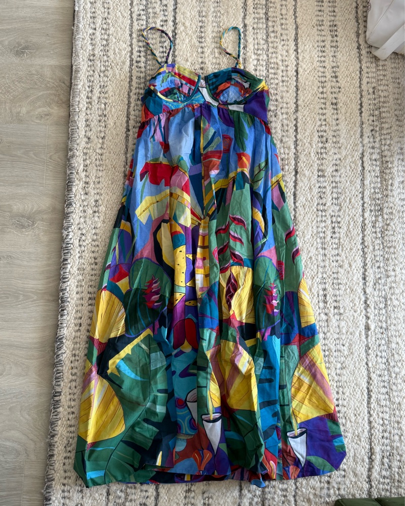 Farm Rio Colorful Maxi Dress | Pickle