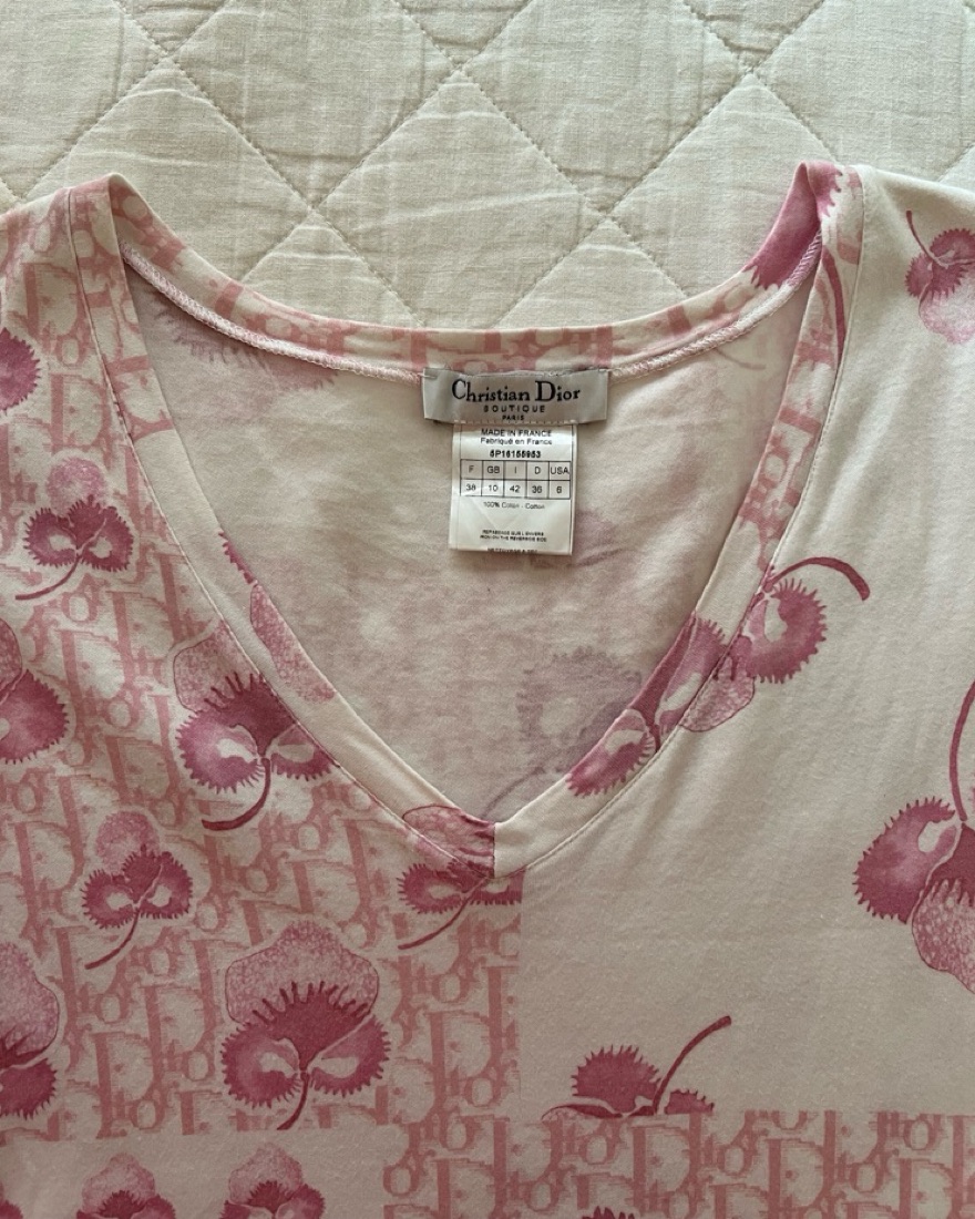 Vintage Dior x John Galliano Tee by Christian Dior - Pickle