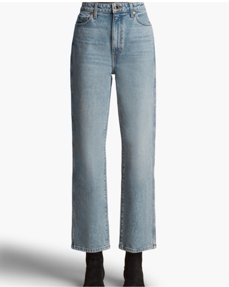 KHAITE gabbie jeans エストネーション KHAITE Gabbie Raw-Hem Jeans - ShopStyle