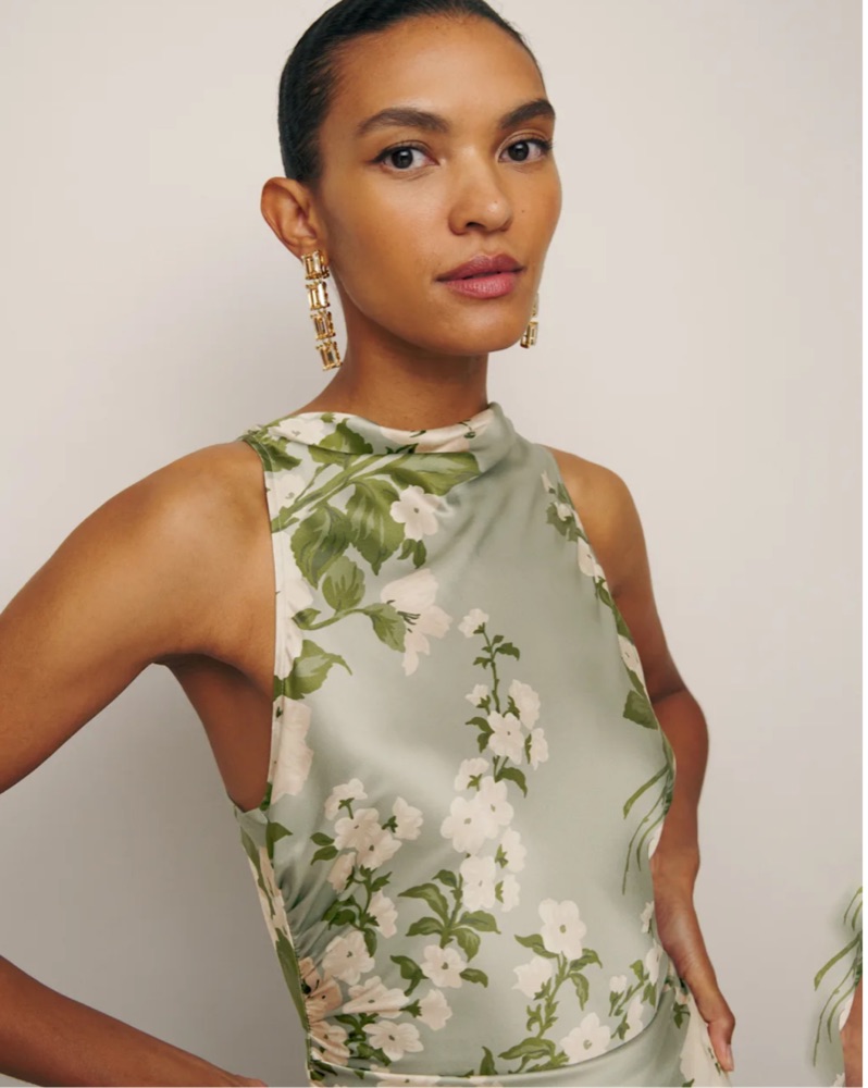 anaiis silk dress tarragon Anaiis Silk Dress Es