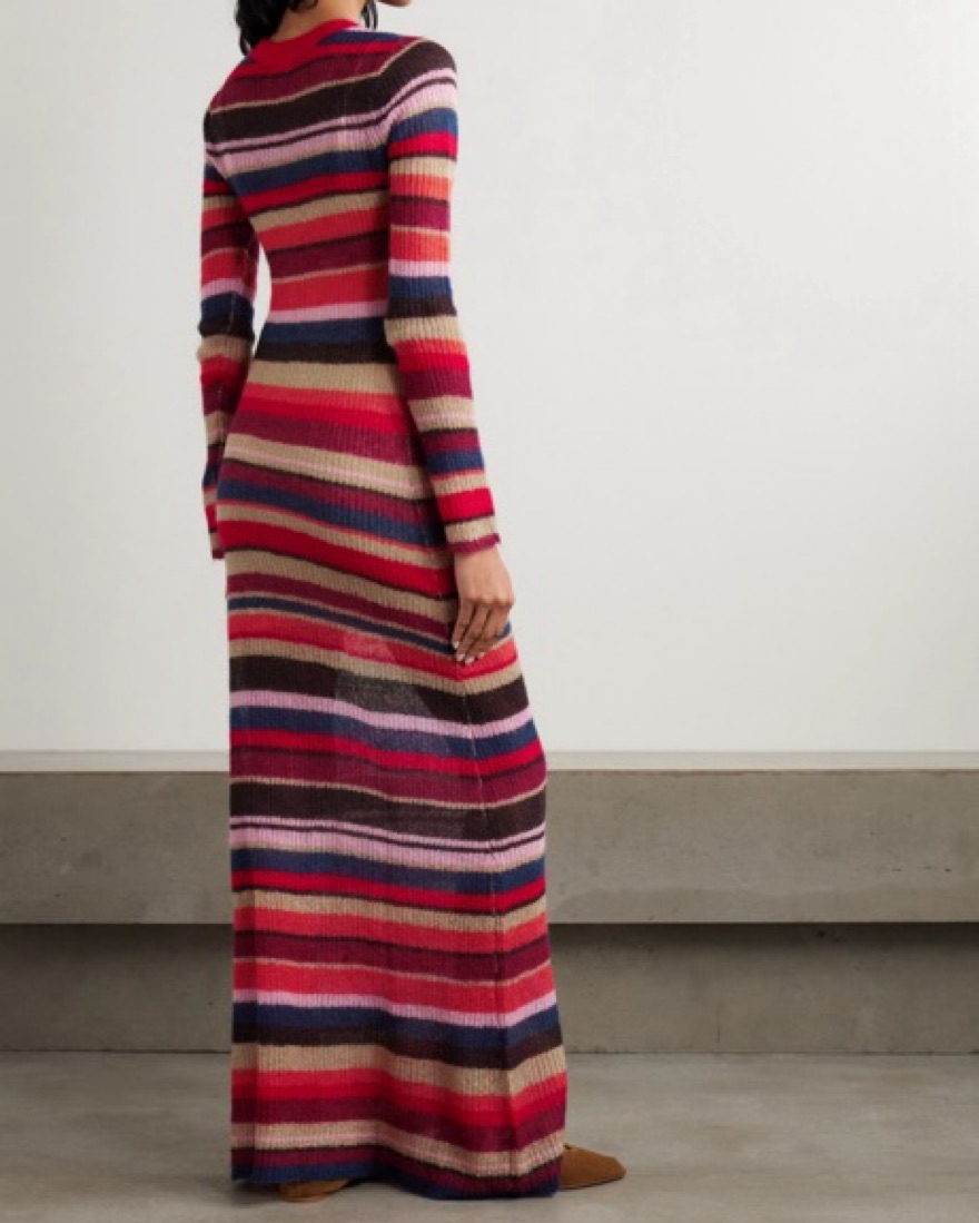 Staud Eiza Knit Dress by Staud - Pickle