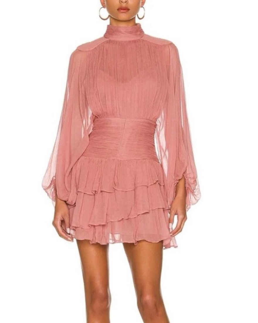 long dress shoulder off Women's Maxi Dress Knit Off-shoulder Sweater Polyester by Naked Wardrobe, Taupe / S main image 0