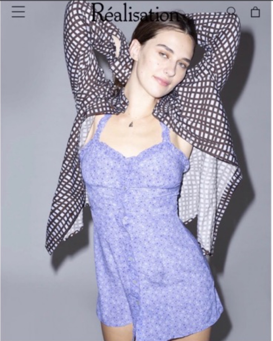 Realisation purple dress clearance