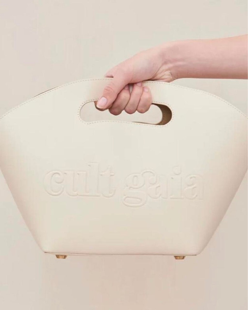 Cult Gaia - Melrose Top Handle Bag by Cult Gaia - Pickle