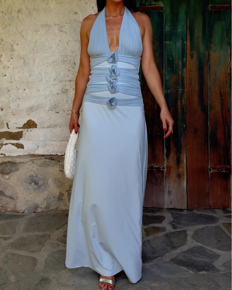 dalary maxi dress black Eriana – ALEGA THE LABEL