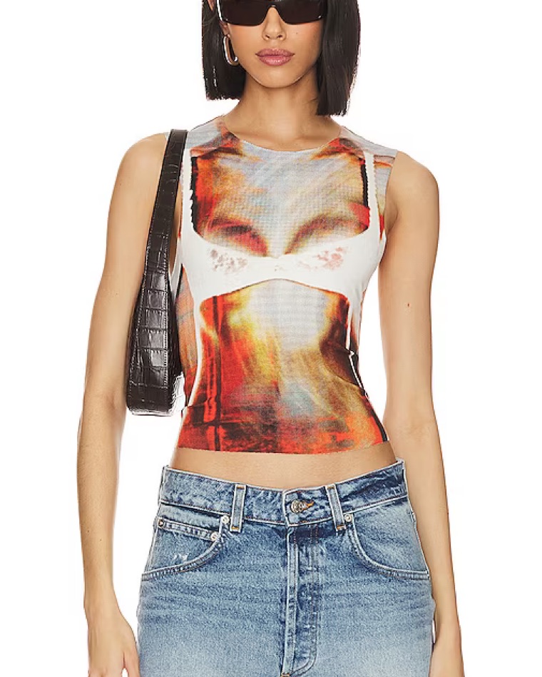 Jaded London Bare All Tank by Jaded London - Pickle