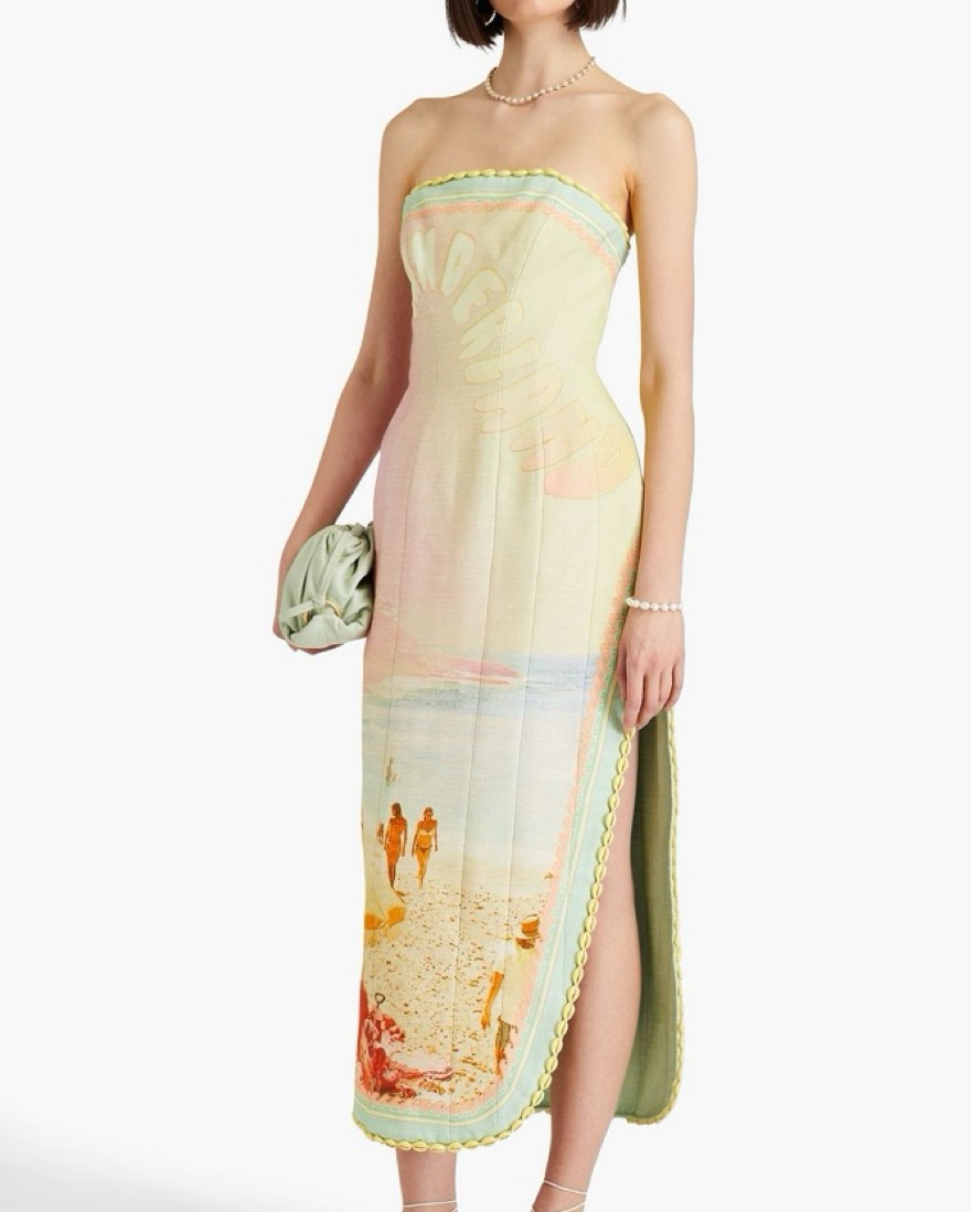 zimmermann dress beach SUMMER SWIM 2025 CAMPAIGN