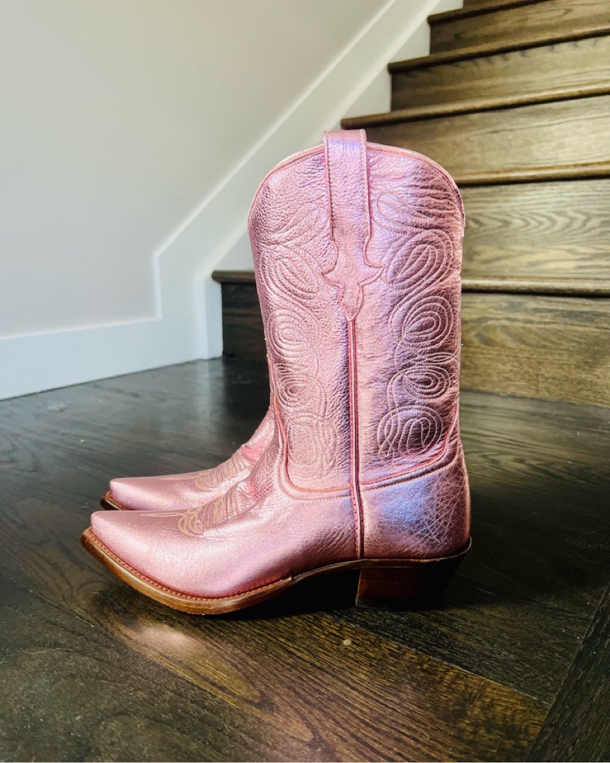 Miron Crosby Sally Western Cowboy Boots by Miron Crosby - Pickle