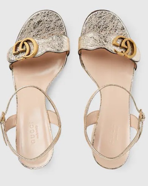 GUCCI ゴールドプラットホームヒール美品 GUCCI gold platform heels Size. 37 | eBay