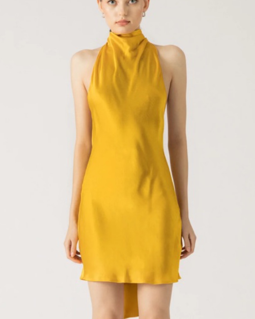 sau lee penny mini dress Sau Lee Penny Backless Satin Mini Dress in Lavender Size 00 Retail $295