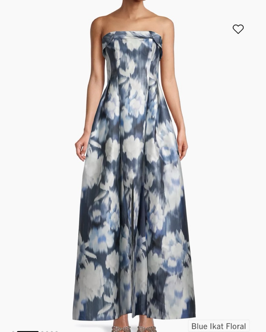 パーティードレス Brielle Sleeveless Side-Pleated Gown BCBGMAXAZRIA Brielle Sleeveless Side-Pleated Gown - Runway