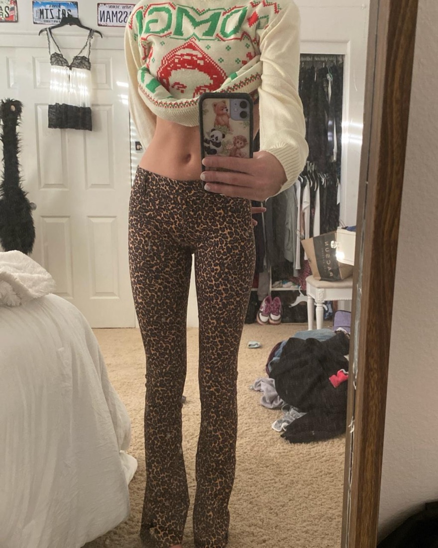 【KOOLOSET】Lazy Leopard Banding Pants 7040089?wid=400&hei=400&