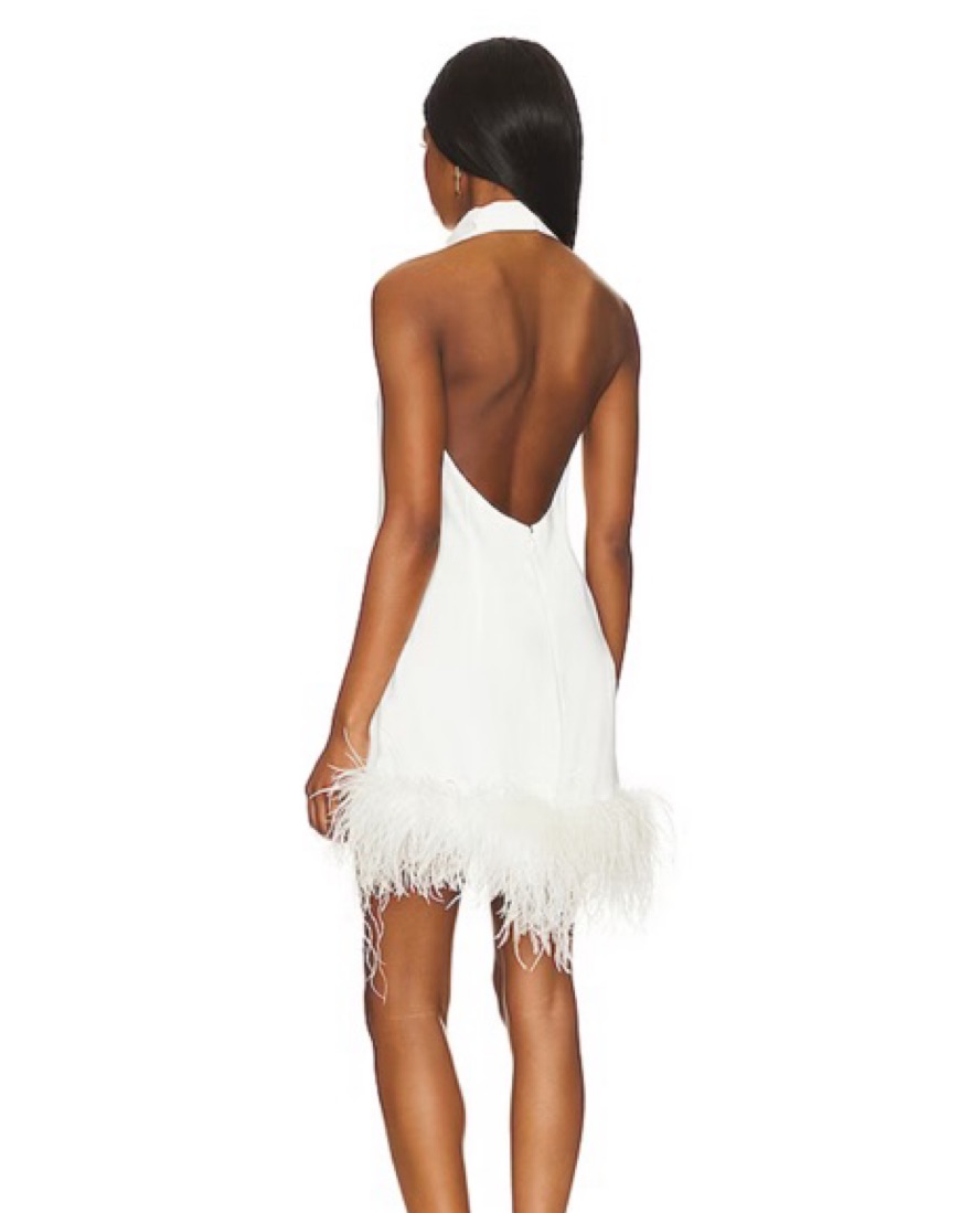 Amanda Uprichard White Dress Halter by Amanda Uprichard - Pickle