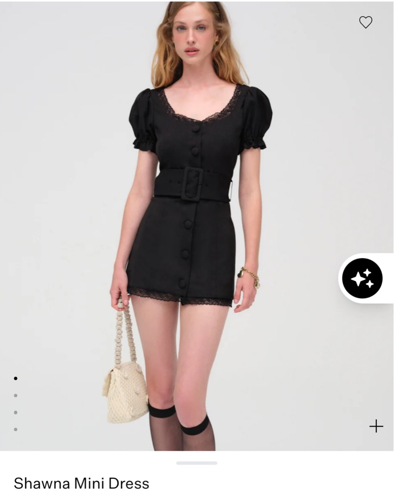 bcbg short black dress Bubble Mini Dress Black / 2 main image 0