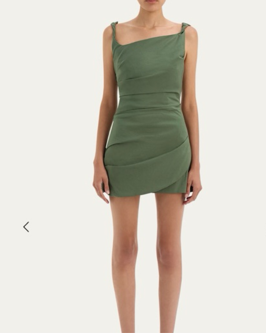 Sir The Label Green Mini Dress by SIR THE LABEL - Pickle