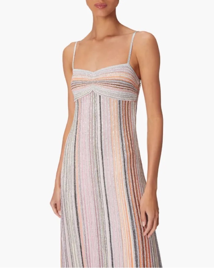 long dress knit ASTORIA KNIT MAXI DRESS - DOVE GREY