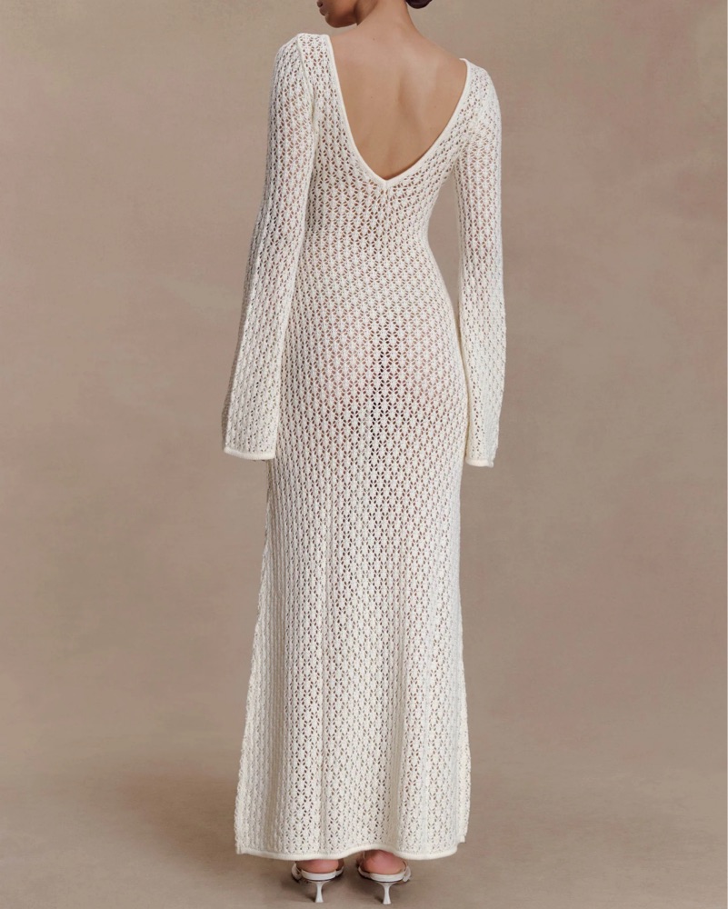 kaileigh maxi dress Kaileigh Blue and White Maxi Dress