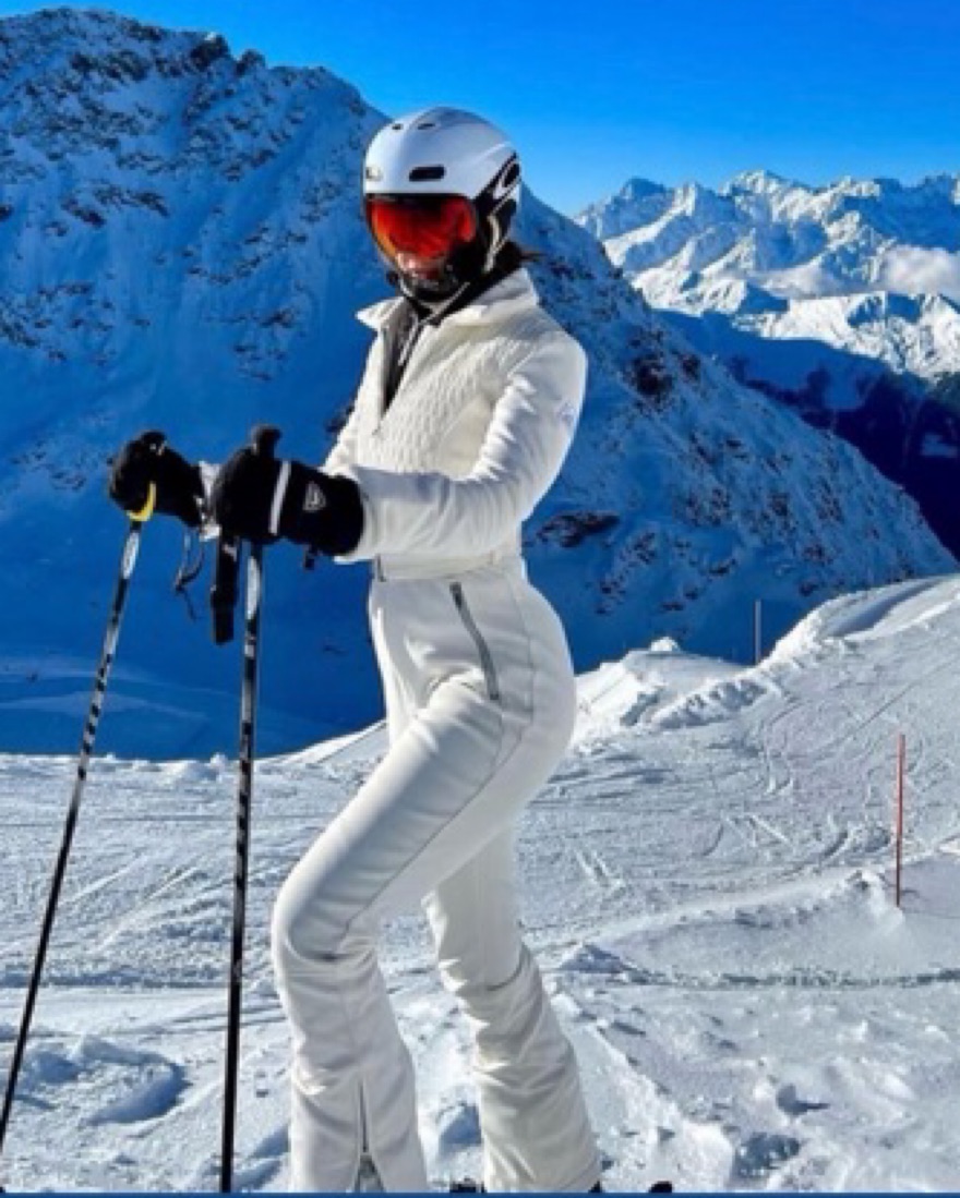 My Sunday Ski Signature White Ski Suit | Pickle